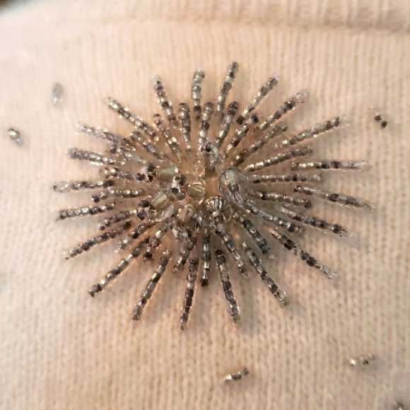 tALBOTS Beaded One Button Cardigan - Picture 4 of 8